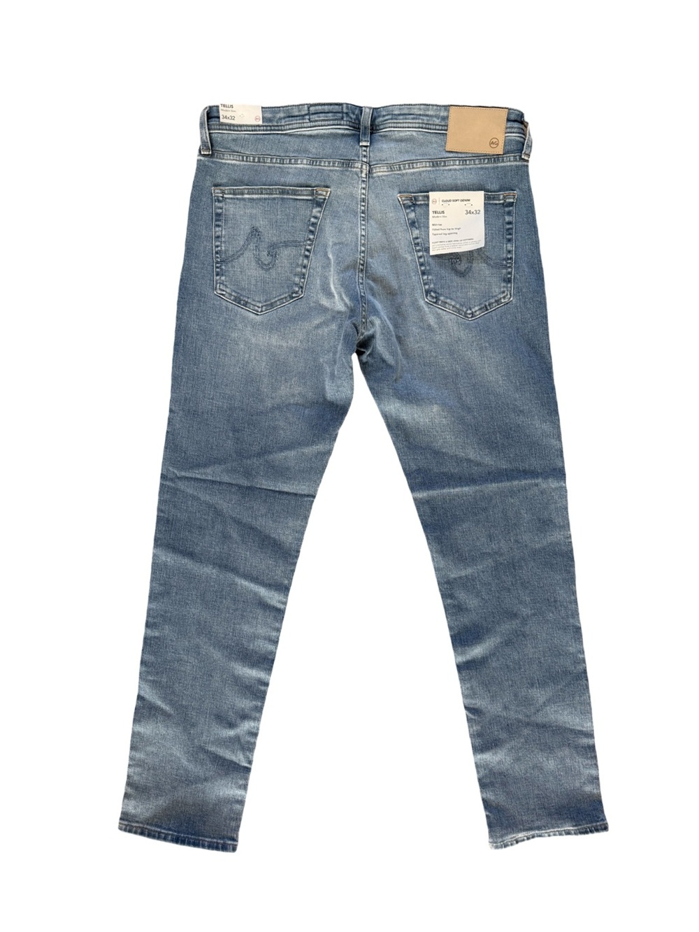 AG Adriano Goldschmied Tellis Modern Slim Denim Jeans NWT Size 34x32 - Picture 5 of 10